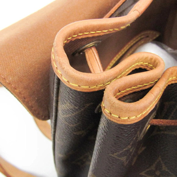 LOUIS VUITTON Authentic Brown Monogram Backpack main image 9